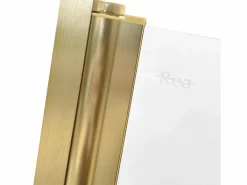 Discount Mampara De Baño Agat 100 Brush Gold Mampara De Bañera