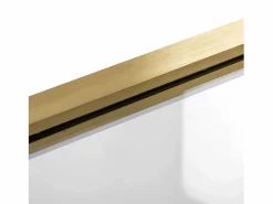 Rea Mampara De Baño Elegant 70 Brush Gold