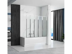 New Mampara De Baño Idea 120 Chrome Mampara De Bañera