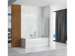 Clearance Mampara De Baño Lagos 80 Chrome Mampara De Bañera