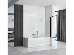 Rea Mampara De Baño Lagos 70 Black
