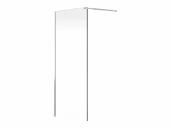 Shower & Design Mampara de ducha estilo italiano cromo contemporáneo - 120x200 cm - DAREN