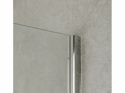 Mampara de ducha fija de cristal templado transparente de 8 mm 100x190 cm Walk In Multicolor