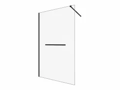 Discount Mampara de ducha italiana con toallero, 120 x 200 cm, mate, KRISTEN Mampara De Ducha