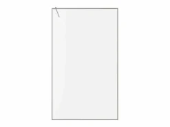 Best Shower & Design Mampara de ducha italiana, 120 x 200 x 92 cm, negro, cristal - AMBERI Gris