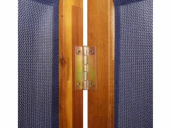Best Mampara divisoria de 6 paneles oscuro 420x180 cm Azul