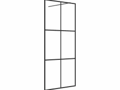 Mampara ducha accesible vidrio ESG transparente 90x195 cm ES66329