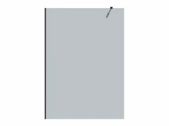 New Mampara ducha estilo italiano MALIKA 140x200 Cristal ahumado gris Mampara De Ducha