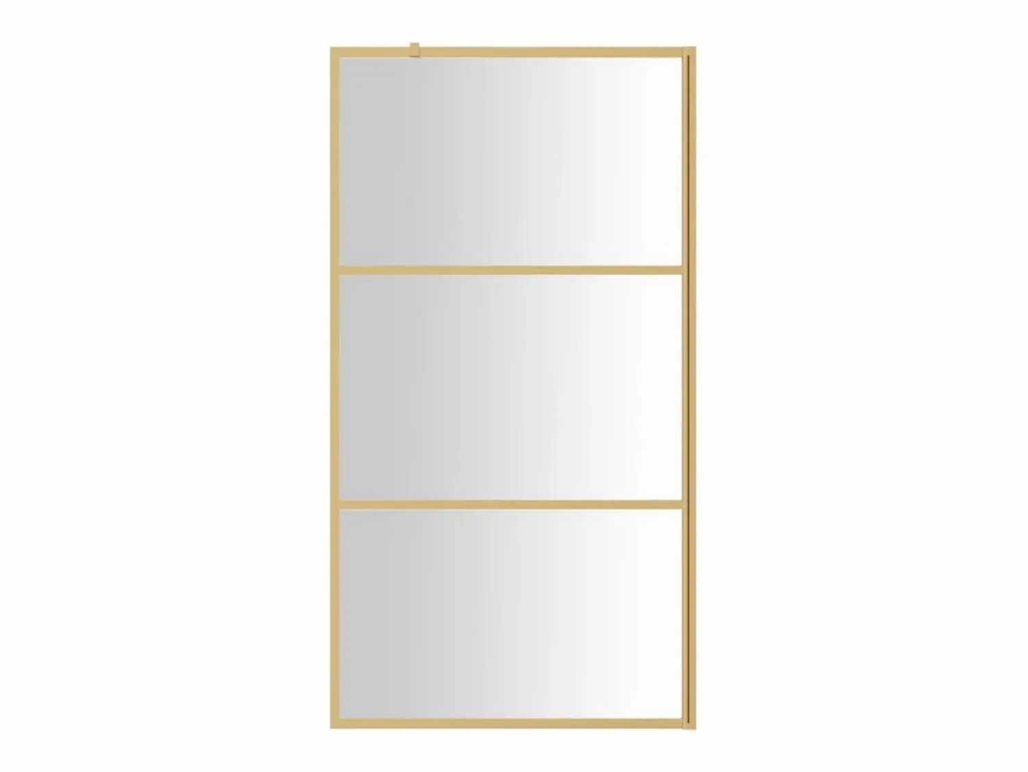 Mampara ducha vidrio transparente ESG 115x195 cm ES66451 Mampara De Ducha