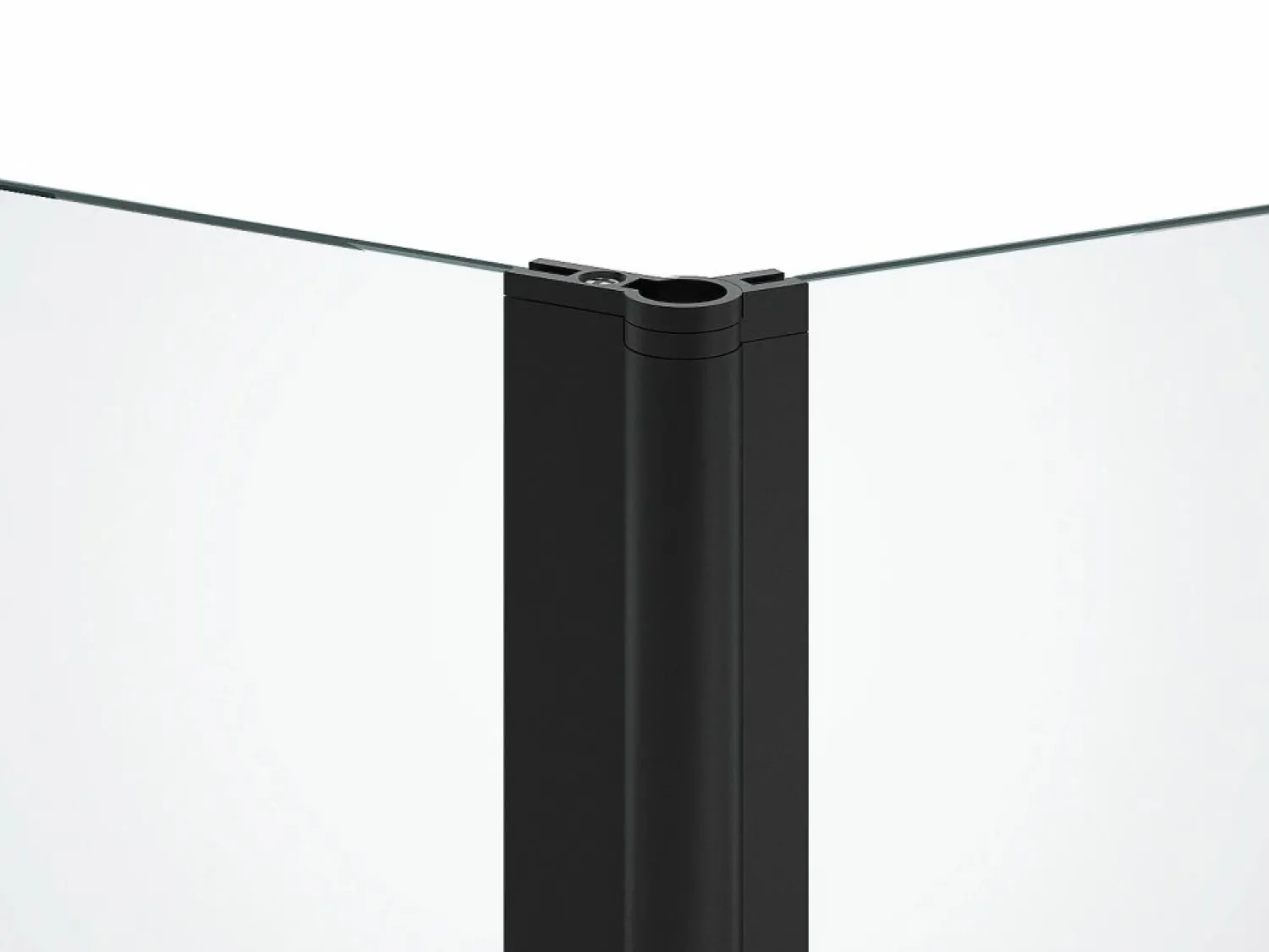 Mampara para bañera con toallero y retorno pivotante mate, 100 x 140 cm, PRIMAEL Mampara De Bañera