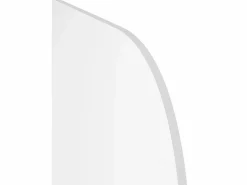 New Shower & Design Mampara para bañera de cristal templado, Medidas 80 x 140 cm TOBIN Negro