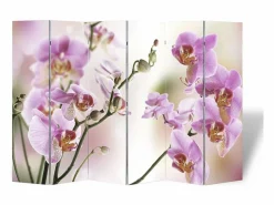 Online Mampara plegable 217x170 cm Flor Multicolor