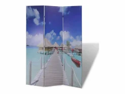 Mampara plegable 120x170 cm Playa