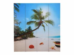 New Mampara plegable 160x170 cm Playa Biombo