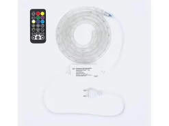 Clearance Manguera LED Redonda 220V AC 36 LED/m RGB IP65 Corte 100 cm a Medida RGB 1 m Guirnalda Luminosa