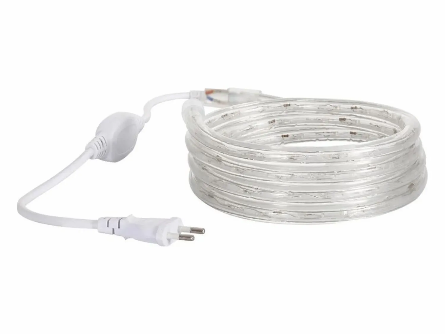 Hot Ledkia Manguera LED Redonda 220V AC 36 LED/m Cálido IP65 a Medida Corte cada 100 cm 5 m Blanco