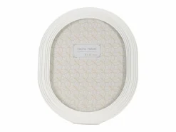 Online Marco para fotos ovalado en resina blanca 20x25 cm Ovally Marco Para Fotos