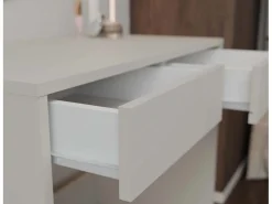 TOPESHOP MARINA 2S – Escritorio para portátil con 2 cajones – Cachemira