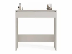 TOPESHOP MARINA 2S – Escritorio para portátil con 2 cajones – Cachemira