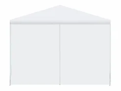 Marquesina de jardín 3x12 m blanca ES992351