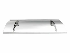 Vente-unique Marquesina NEONA de aluminio - Medidas: 120 x 90 x 15 cm