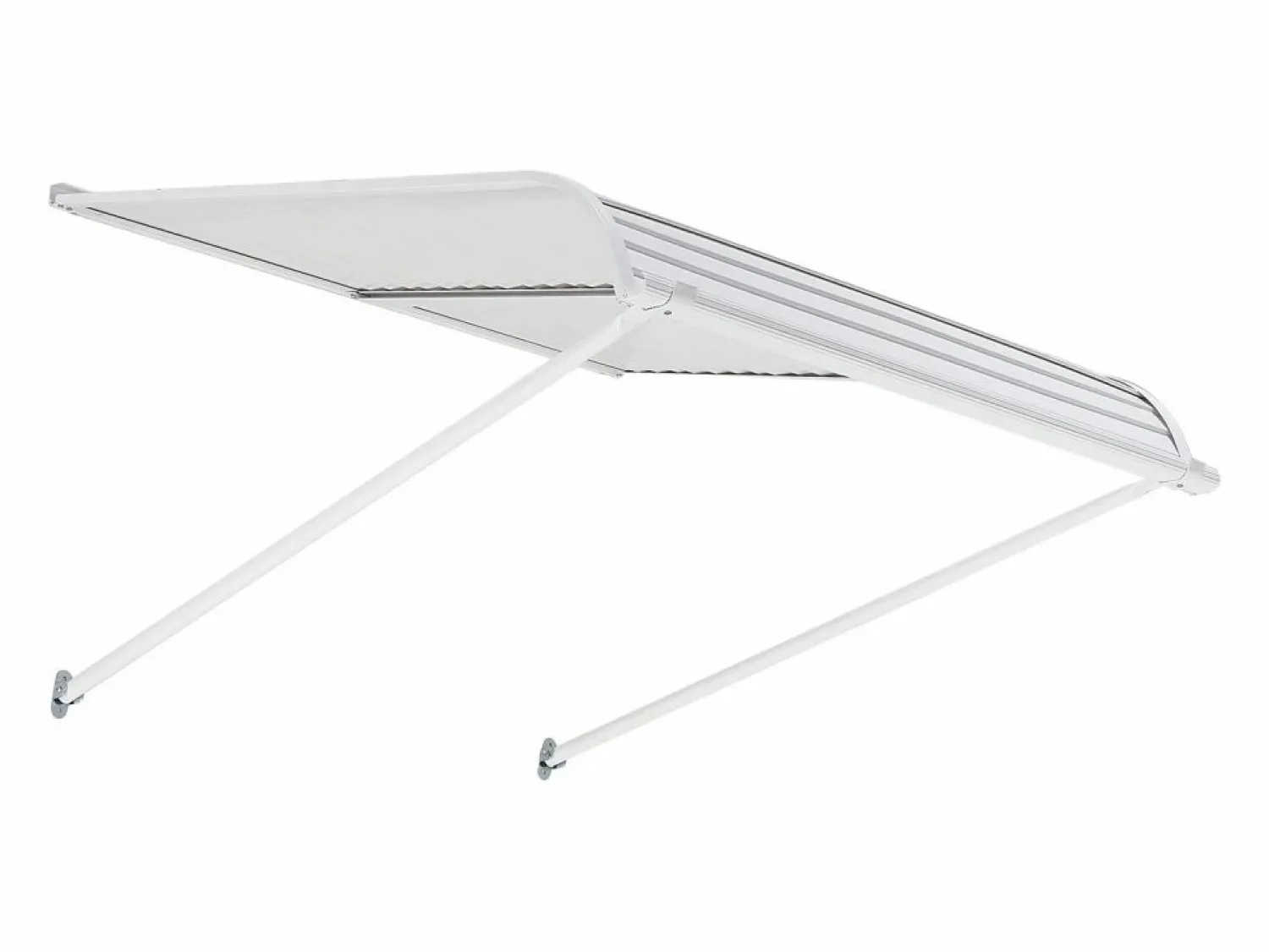 Discount Marquesina SucceBuy para Puerta de Entrada, 101,6 x 106,6 cm, Marquesina Exterior de Aluminio, para Puertas de Entrada, Ventanas de Porche y Balcones Marquesina