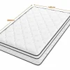 Discount DripeX Matelas 140x200cm - Grosor 26cm - con resortes ensacados - Multicapas Extra Confort 7 Zonas - Hipoaergénico