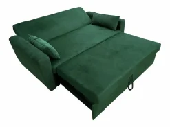 Discount Happy Garden MATT Sofá cama de 2 plazas de terciopelo Verde