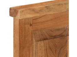 Discount Mâcon Percheros 2 unidades madera maciza de acacia 38x100 cm Perchero