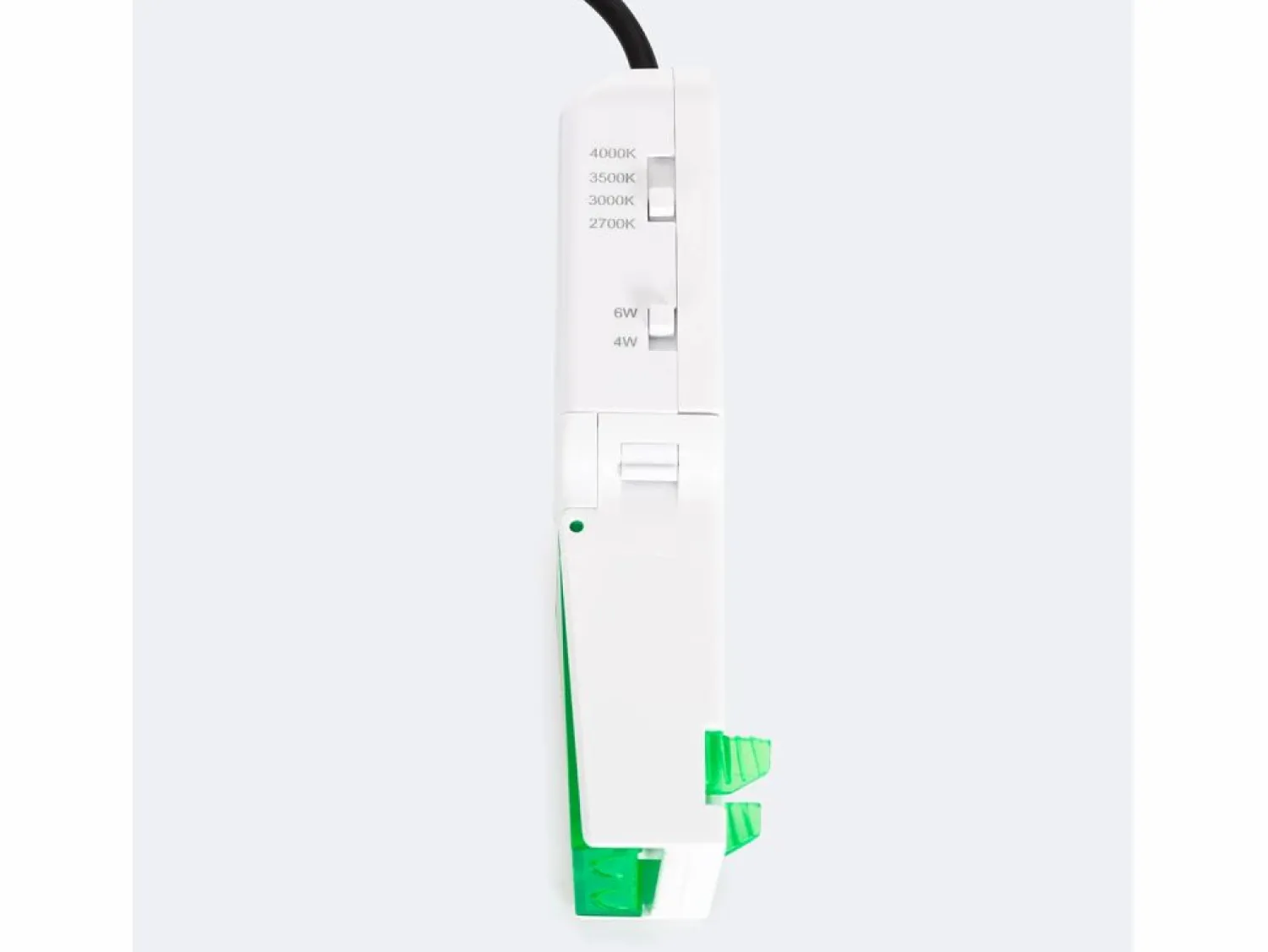 Discount Ledkia Módulo LED 6W CCT Seleccionable Regulable para Aro Downlight GU10 Seleccionable (Cálido-Neutro) Negro