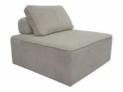 Sweeek Módulo para sofá modular de pana, 1 plaza