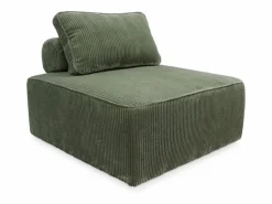 Sweeek Módulo para sofá modular de pana, 1 plaza