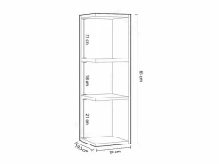 duehome Módulo rinconero de baño