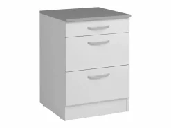 Módulos Indiv. y Cocinas Completas Mate, Cocina 5 Muebles 180 cm Blanco