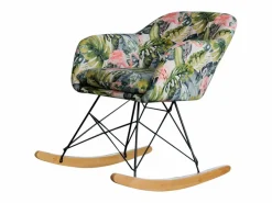 Clearance mecedora - tela tejida - STELLA Sillón Balancín