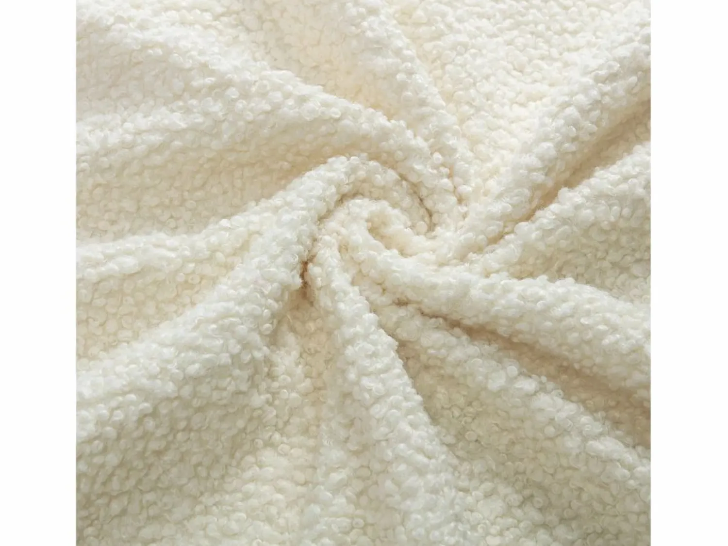 Best Mecedora Bebé Lactancia Mecedora en Tela Bouclette Mecedora Estilo Escandinavo en Madera de Caucho, Beige Marru00f3n
