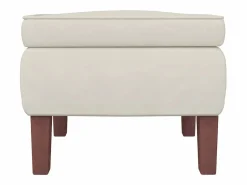 Sale Mecedora con respaldo alto de terciopelo y madera maciza Sillón Balancín