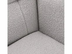 Mecedora de peluche de osito de peluche, sillón de lectura acolchado, respaldo a cuadros,