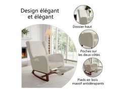 Mecedora, Mecedora - Silla con patas retráctiles -