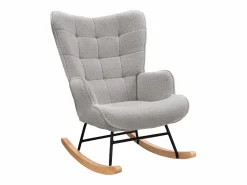 Clearance Mecedora para adultos - Mecedora ergonómica para exteriores - Para sala de estar - Jardín - Dormitorio - Sillón Balancín