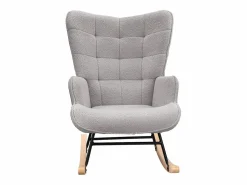 Clearance Mecedora para adultos - Mecedora ergonómica para exteriores - Para sala de estar - Jardín - Dormitorio - Sillón Balancín