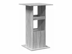 Hot Mesa alta bar con almacenaje madera Sonoma 60x60x102 cm Mesa Alta