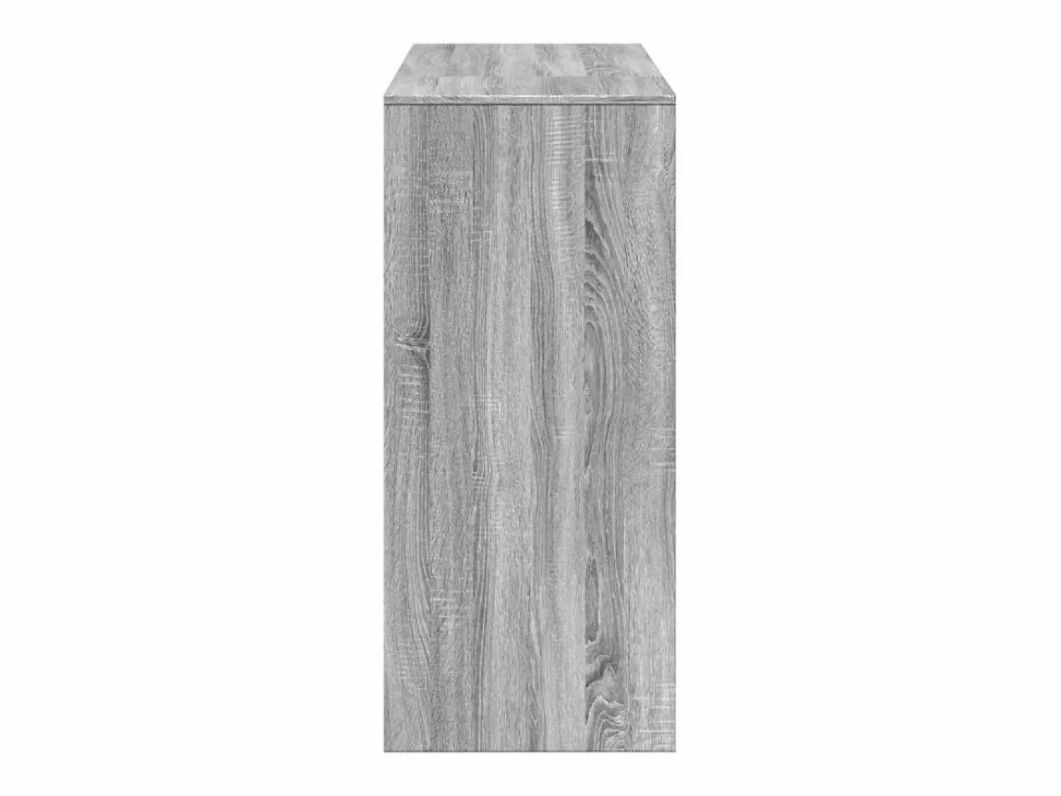 Best Clicnbuy Mesa alta con estante Sonoma 124x46x103,5 cm Gris