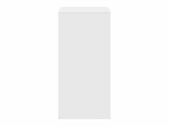 vidaxl Mesa alta de bar madera de ingeniería blanca 51x50x103,5 cm