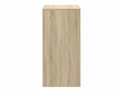 Discount Clicnbuy Mesa alta de bar madera ingeniería roble Sonoma 51x50x103,5 cm Marru00f3n