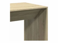 Discount Clicnbuy Mesa alta de bar madera ingeniería roble Sonoma 51x50x103,5 cm Marru00f3n