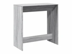 Best Clicnbuy Mesa alta de bar madera ingeniería Sonoma 102x50x103,5 cm Gris