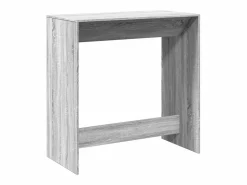 Best Clicnbuy Mesa alta de bar madera ingeniería Sonoma 102x50x103,5 cm Gris