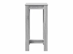Sale Clicnbuy Mesa alta de bar madera ingeniería Sonoma 51x50x103,5 cm Gris