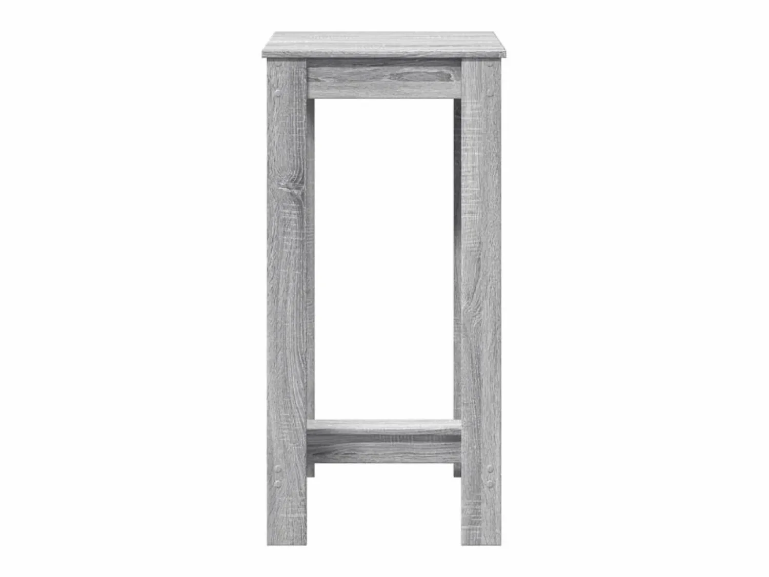 Sale Clicnbuy Mesa alta de bar madera ingeniería Sonoma 51x50x103,5 cm Gris
